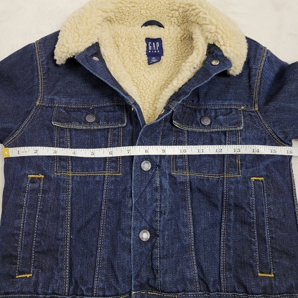 Gap Kids Shepra lined jean jacket - Picture 3 of 8